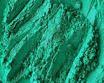 Schiefergrünes Mica-Pulver: Kosmetik-Grade-Schimmer-Pigment für Harz, Seife und Kunsthandwerk