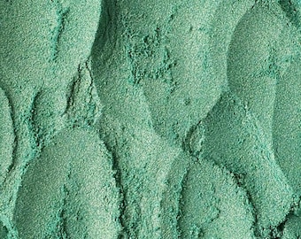 Golden Green Mica Powder: Cosmetic Grade Shimmer Pigment for Resin, Soap, Crafts