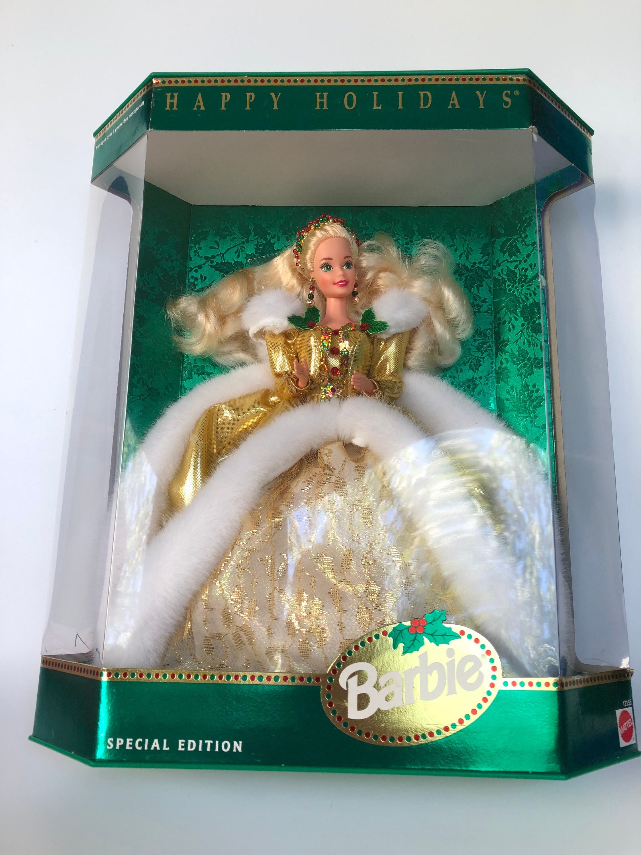 1994 Holiday Barbie Happy Holidays, 2nd in Series, Special Edition New in Box, Never Used - Etsy