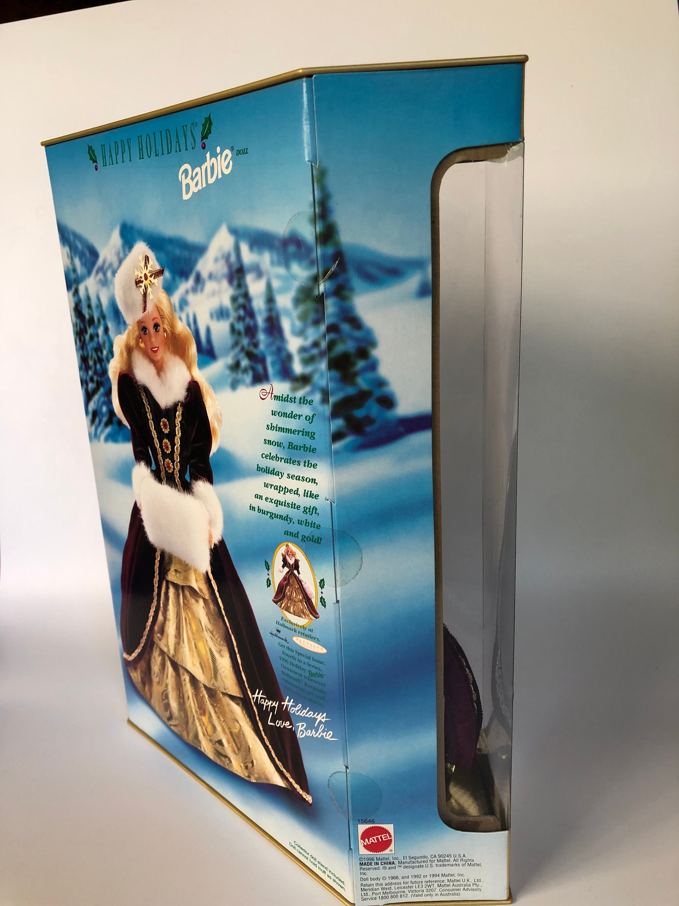 1996 Holiday Barbie Happy Holidays, Special Edition New in Box, Never Used - Etsy