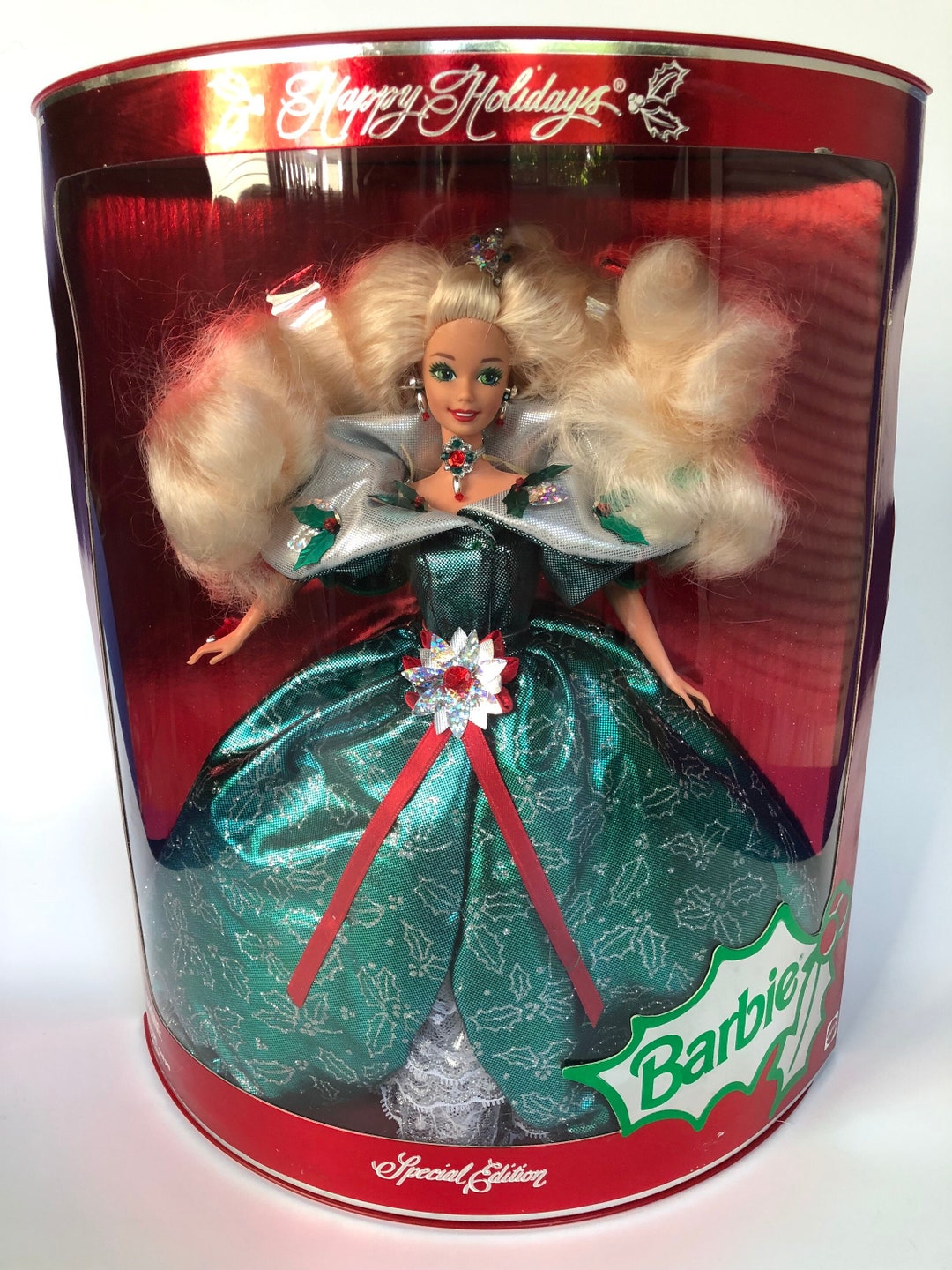 1995 Holiday Barbie Happy Holidays, Special Edition New in Box, Never Used - Etsy