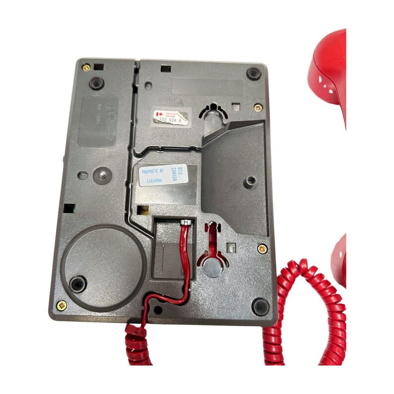 Northern Bell Red Harmony Telephone Touch Tone Canada Etsy Canada