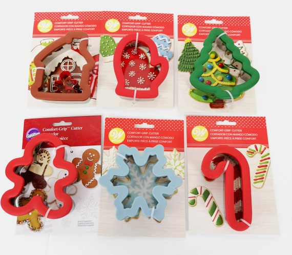 Items Similar To Wilton Comfort Grip Cookie Cutters Christmas New