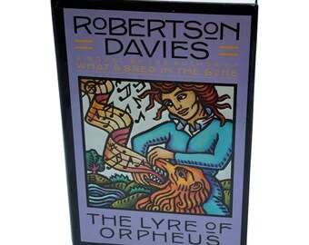 The Lyre of Orpheus Robertson Davies Autographed True First Edition 1988