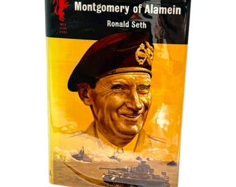 Montgomery of Alamein Ronald Seth HC DJ 1961 First Edition Bio General WWII