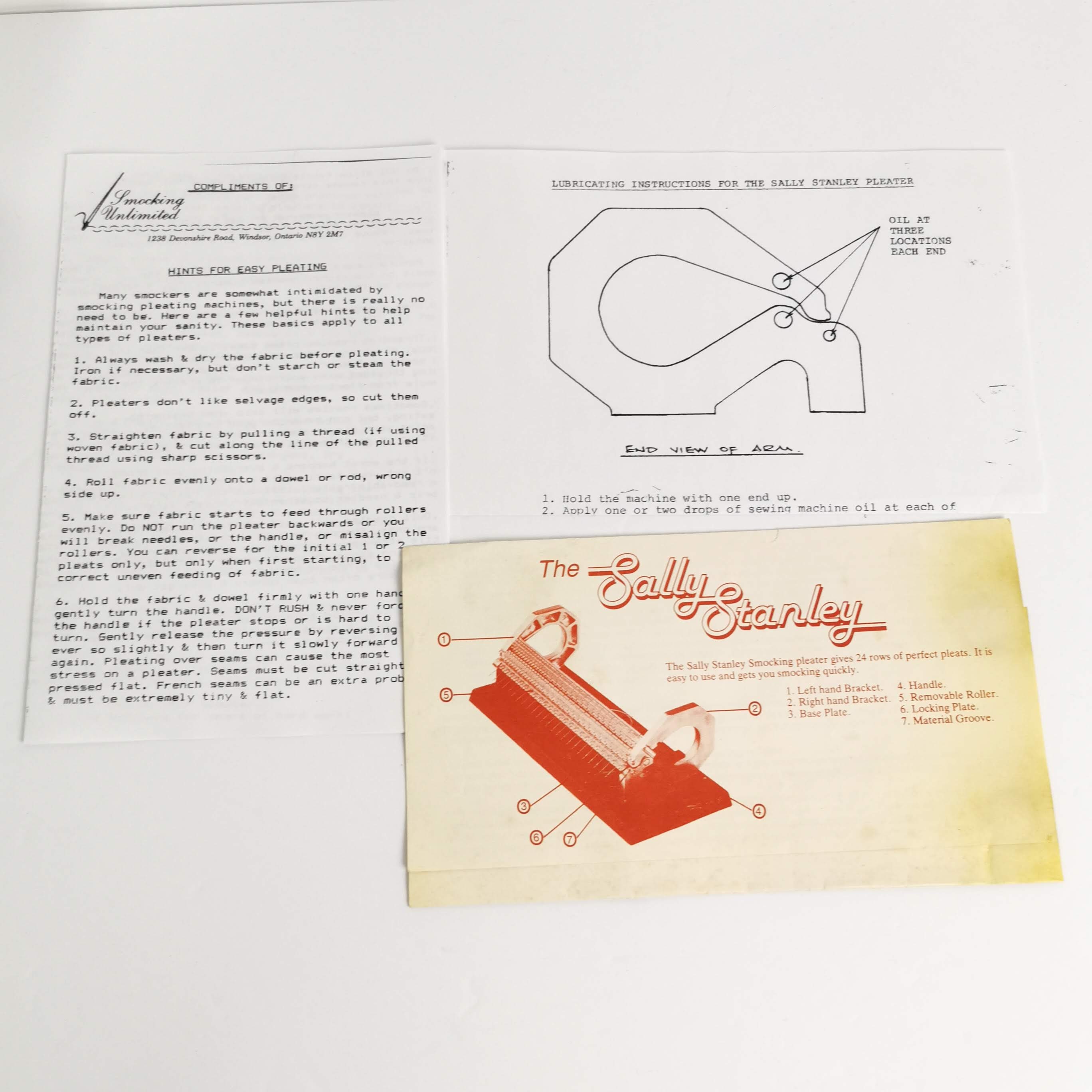Sally stanley smocking pleater - Etsy 日本