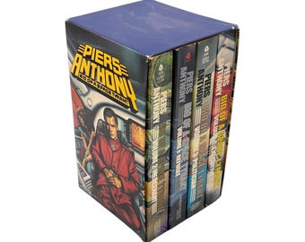 Piers Anthony Bio of a Space Tyrant Book Set Vol 1 to 4 PB Avon Vintage 1980s