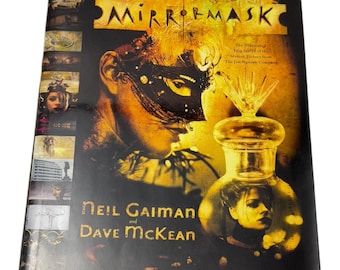 Mirror Mask Neil Gaiman Book HC DJ Signed First Ed 2005 Autographed Katherine
