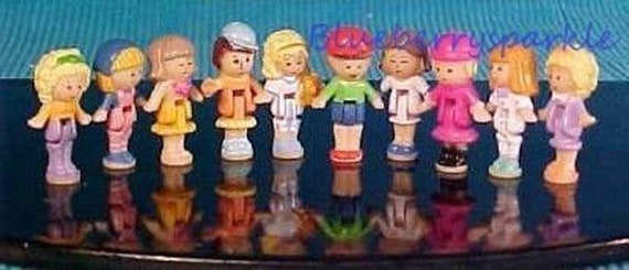 old polly pocket dolls