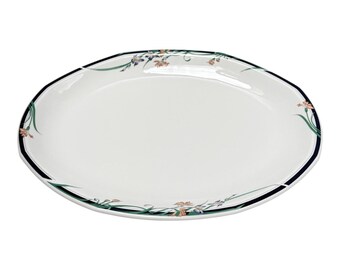 Royal Doulton Juno  Serving Platter 16 Inch White Floral Porcelain