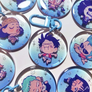 OP | Pirates Glitter Epoxy Acrylic Charm