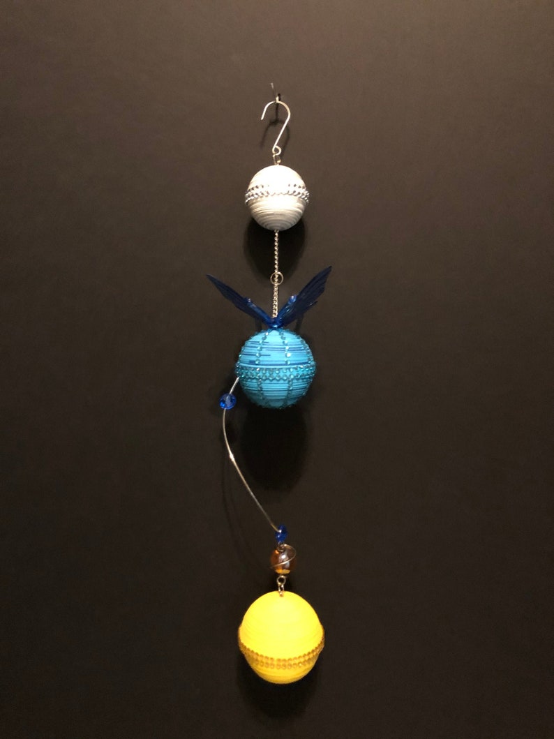 paper strips Moon 3D Quilling Earth and Sun Ornament 18 3mm