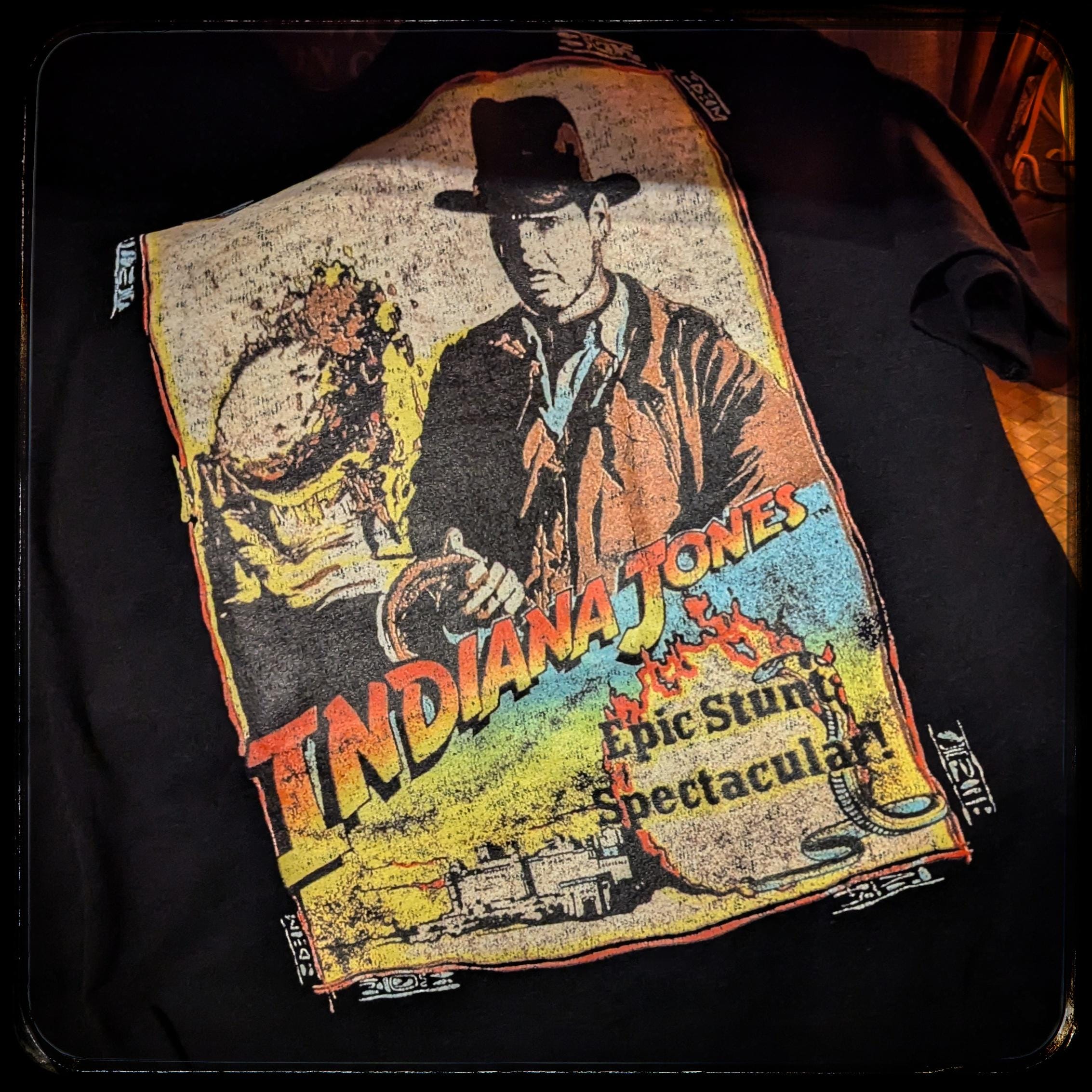 Indiana Jones Epic Stunt Spectacular Vintage Unisex Disney 