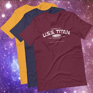 USS Titan Shirt - Inspired by Picard - Tribute Shirt