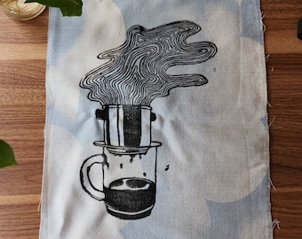 Phin Coffee Maker - Block Print Patch