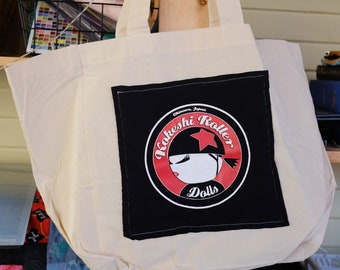 Okinawa Roller Derby Okinawa, Japan Upcycled Tote Bag