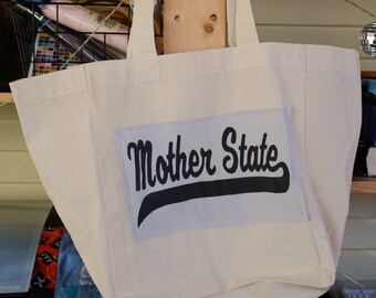Mother State Roller Derby Richmond, VA Upcycled Tote Bag