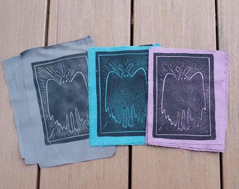 MOTHMAN - Block Print Patch