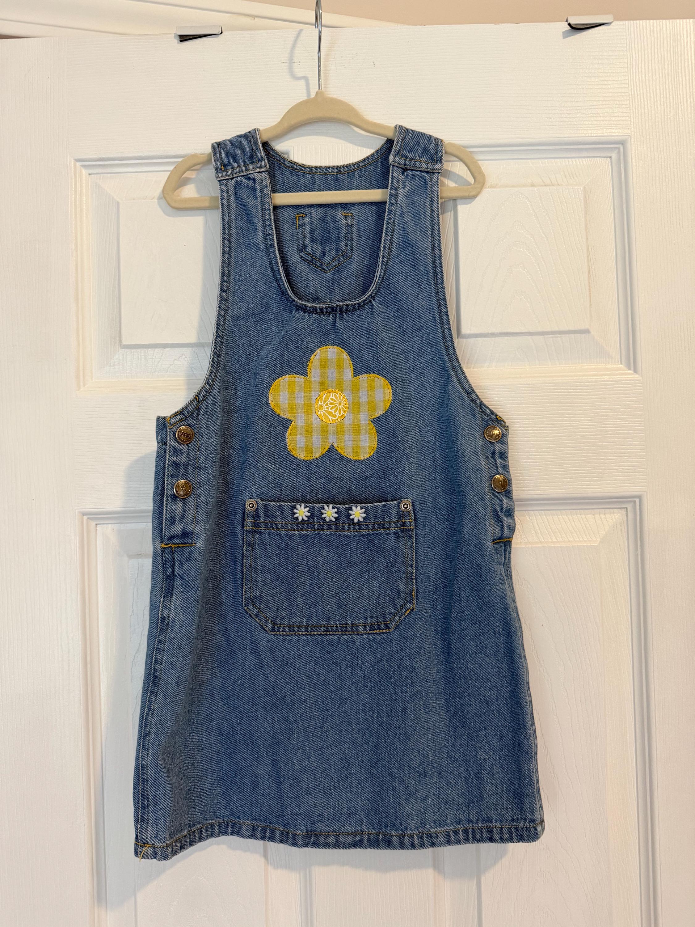 white christmas dresses Girls Corduroy Tiered Overall Dress main image 0