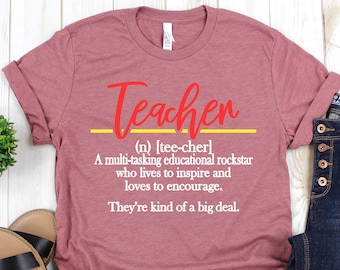Teacher Shirt, New Teacher Gift, Shirt for Teachers, Back To School School t-Shirt