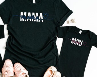 Mommy and Me Matching Shirts, Mama and Mini Mothers Day Shirts, First Mothers Day Shirts, Gift for New Mom