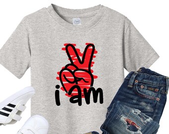 Second Birthday Shirt, I Am 2  Kids Birthday Shirt, Toddler Second Birthday Tee, Two Birthday Shirt