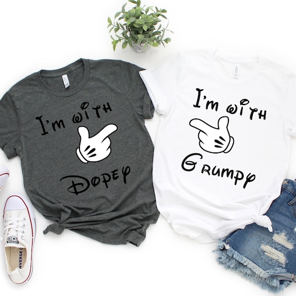 Best Friend Disney Shirt, Matching Disney Outfits for Best Friend, Funny Couples Shirt, Disney Matching Family Disney Shirts