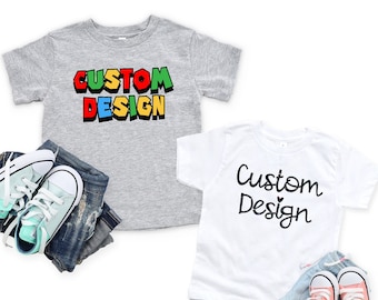 Custom Toddler Shirt, Custom Kids Shirt, Custom Toddler T Shirts, Custom Kid Tshirt, Personalized Kid Shirt, Personalized Toddler Shirt