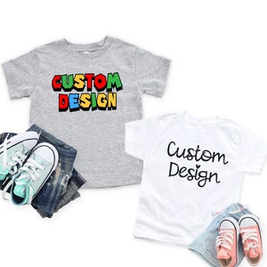 Custom Toddler Shirt, Custom Kids Shirt, Custom Toddler T Shirts, Custom Kid Tshirt, Personalized Kid Shirt, Personalized Toddler Shirt