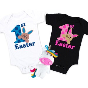 My First Easter Baby Bodysuit,  First Easter Outfit for Boy, Easter for Girl, 1st Easter Baby Outfit, Bunny Bodysuit
