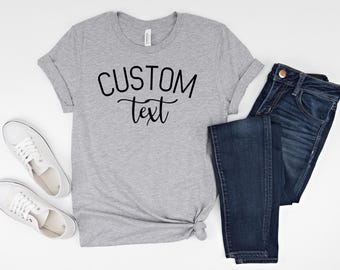 Custom Shirts Design, Custom Shirts for Women, Custom Printed Bella Canvas Shirts for Family, Custom Shirts for Men, Company Shirt