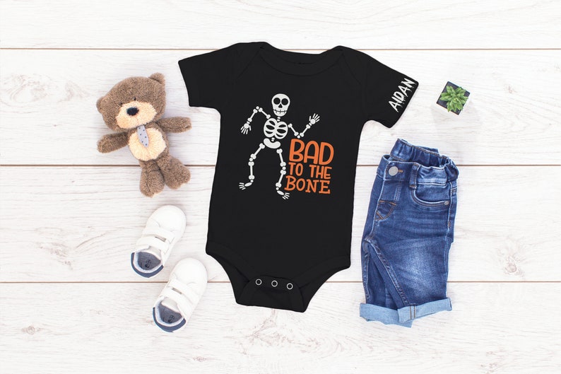 Trick or Treat Shirt Toddler Halloween Tee Personalized Kids Halloween Shirt Glow in the dark Shirt! Halloween Shirt for Baby