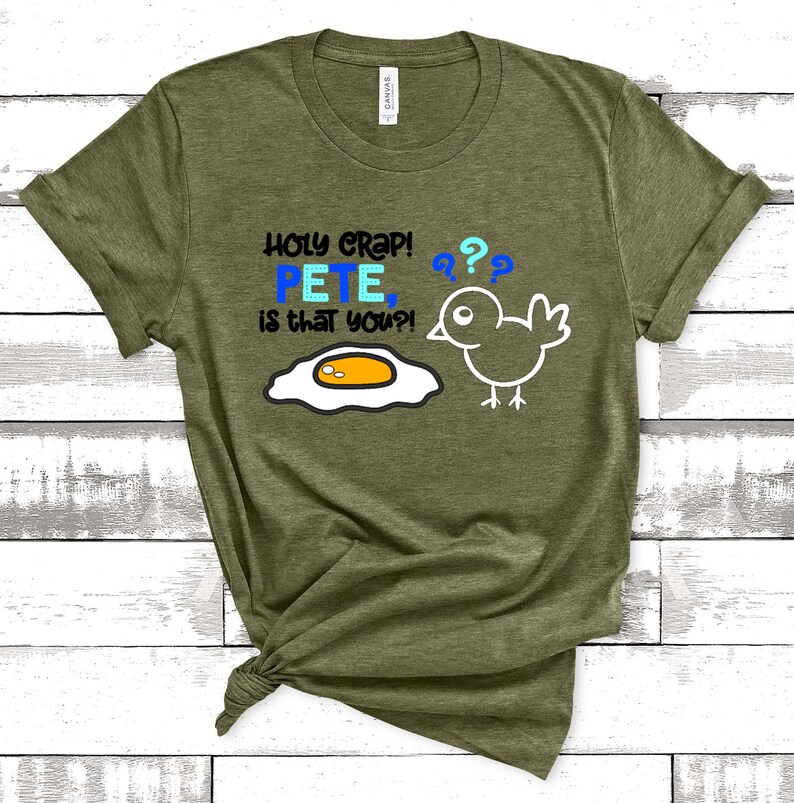Funny Easter Shirt Women Easter TShirt Holy Crap Pete Etsy