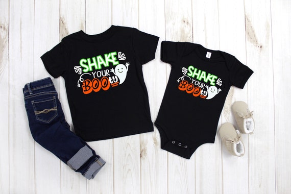 Kids Halloween Shirt: Shake Your Booty Ghost Tee