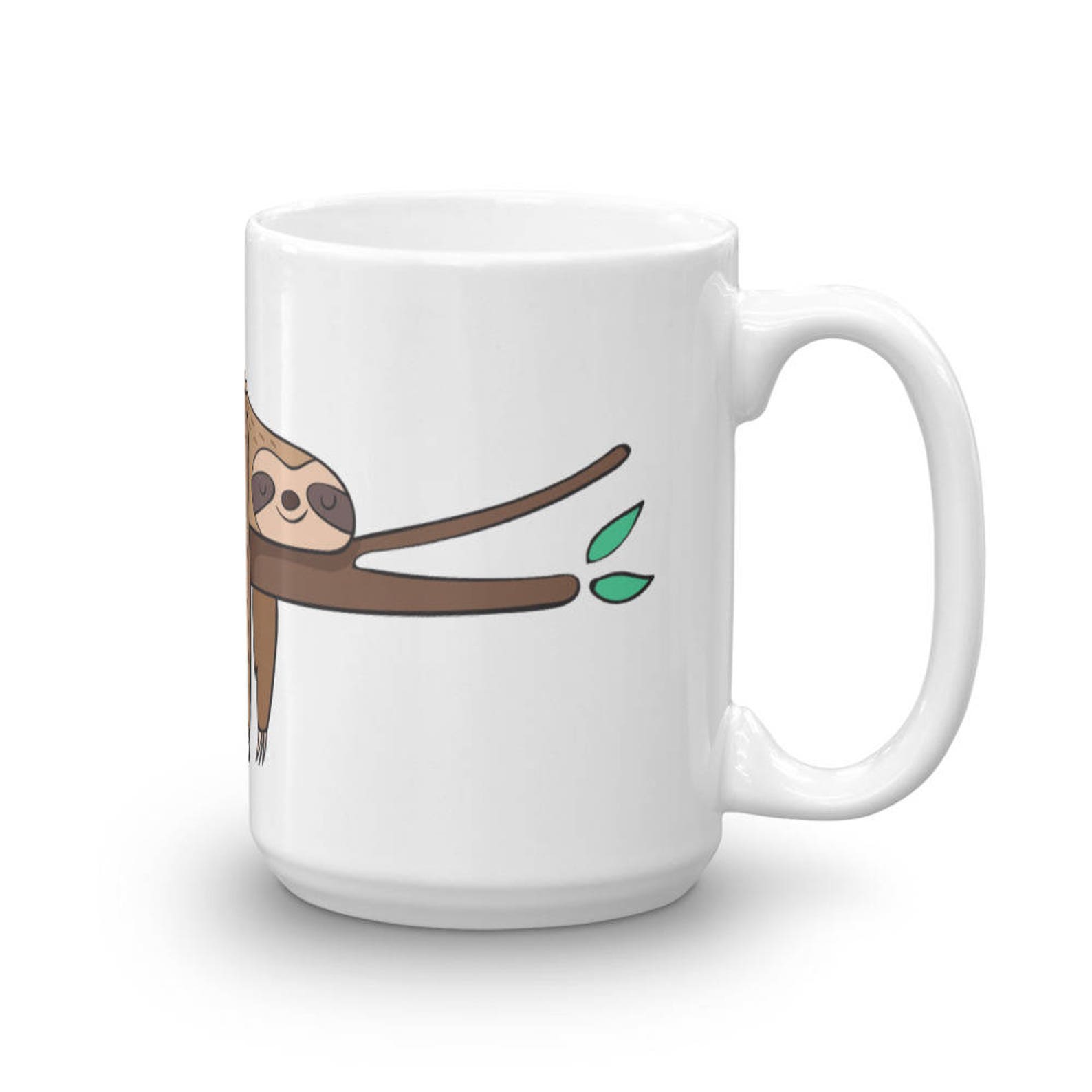 Sloth Coffee Mug Sloth Coffee Mug Coffee Cup Cute Sloth - Etsy