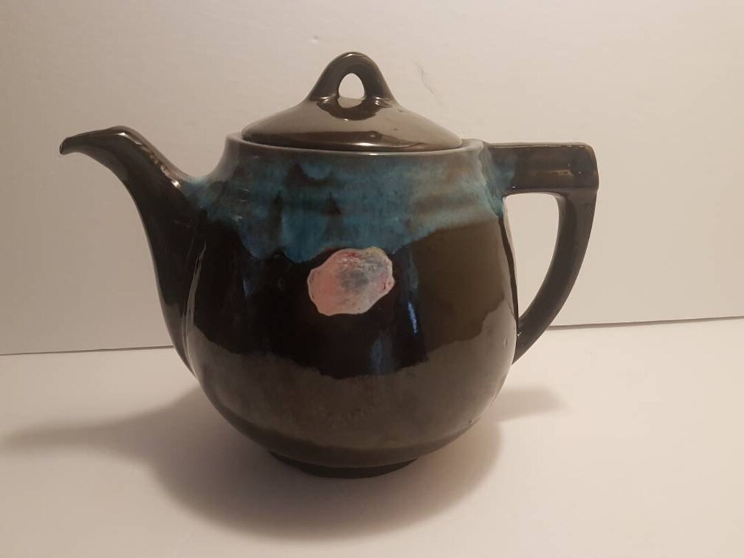 Blue Mountain Pottery Teapot, Canadian Etsy