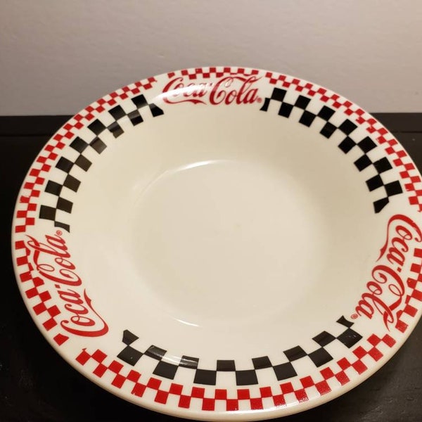 Gibson Coca Cola Dinnerware Etsy