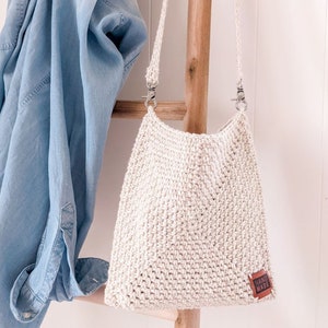 CROCHET PATTERN, Crochet Crossbody Bag Pattern, Crochet Shoulder Bag, Small Granny Square Bag Pattern