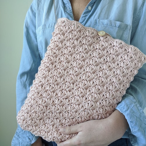 Crochet Laptop Case PDF Pattern Etsy