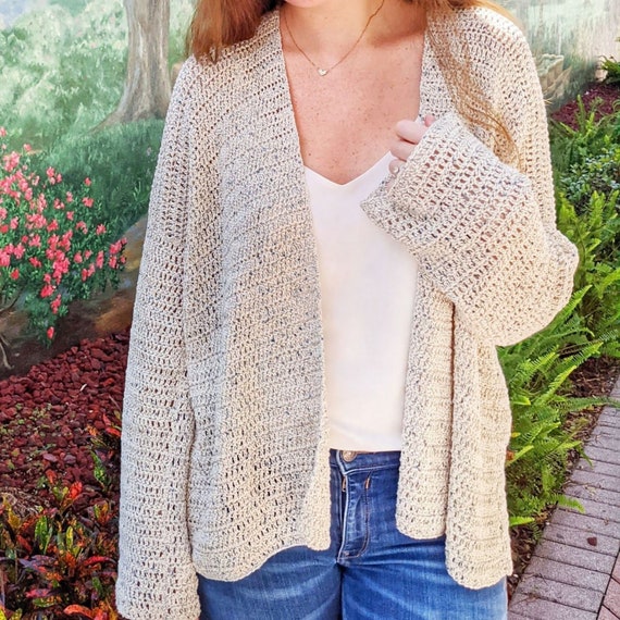 Crochet Cardigan Pattern for Women Crochet Pattern Oversized