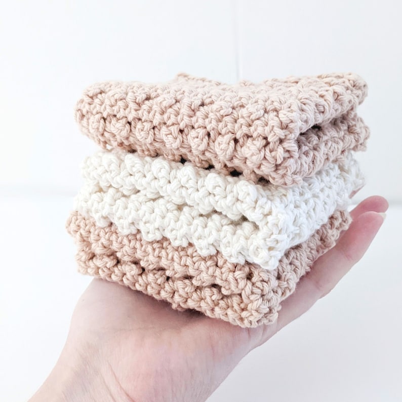 Crochet Pattern Crochet Washcloth Pattern Crochet Dishcloth - Etsy