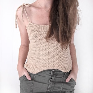 Crochet Top Pattern, Crochet Tank Top Pattern for the Summer, Sleeveless Crochet Top Pattern, Easy Crochet Top