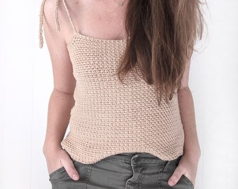 Crochet Top Pattern, Crochet Tank Top Pattern for the Summer, Sleeveless Crochet Top Pattern, Easy Crochet Top