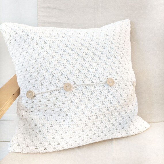 CROCHET PATTERN Crochet Pillow Case Pattern Modern Crochet Etsy