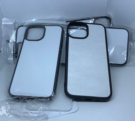 IPhone 14 Sublimation Blank Phone Cases Aluminum Plate Rubber Tpu Lot 10pcs  