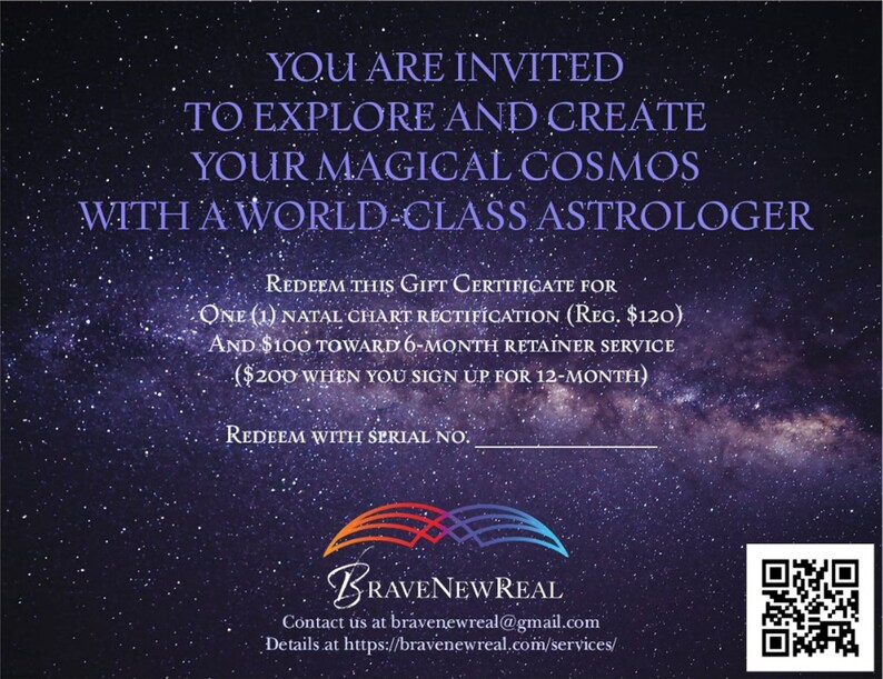 YOUR ASCENDANT DEGREE 2 Birth Chart Rectification Astrology Etsy