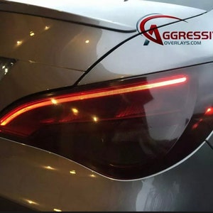 Mercedes SLK R170 Tinted Tail Lamp Light Overlays Kit Smoked Film  Protection 