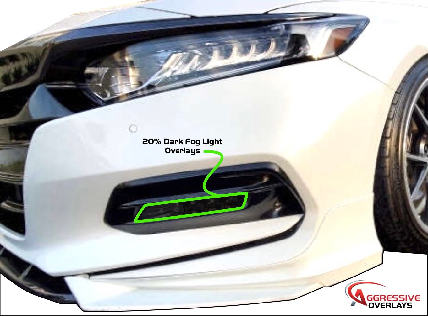 2018 honda accord sale fog light cover
