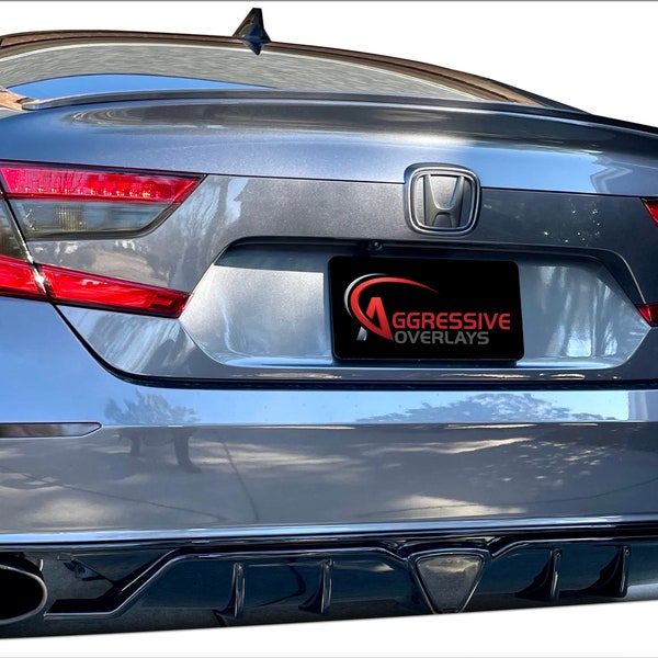 Aggressive Overlays - 2018 - 2021 Honda Accord Tail Light Tint Kit | Precut Dark Smoke