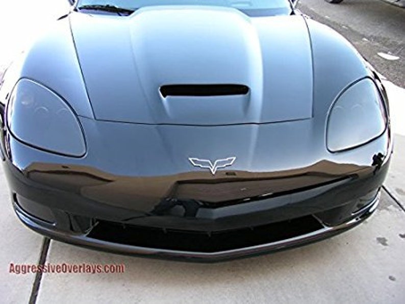 Corvette C6 Tinted Headlight & Fog Light Kit VInyl Film Etsy